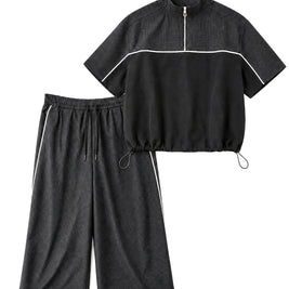 THE TRACK CO ORD TOP - KOSHI BLACK