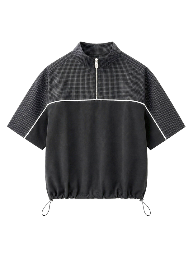 THE TRACK CO ORD TOP - KOSHI BLACK