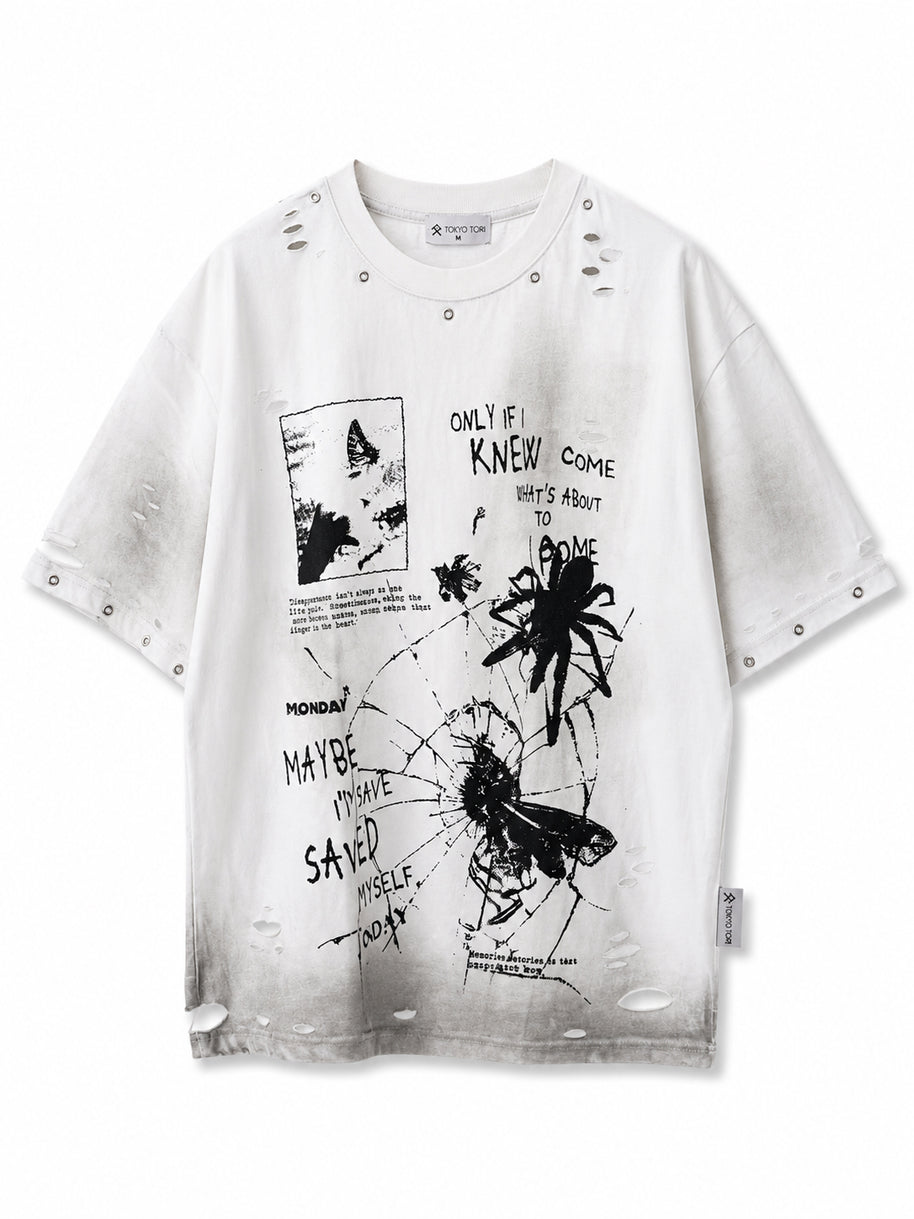 THE SHADOW TEE — KAGE BLACK