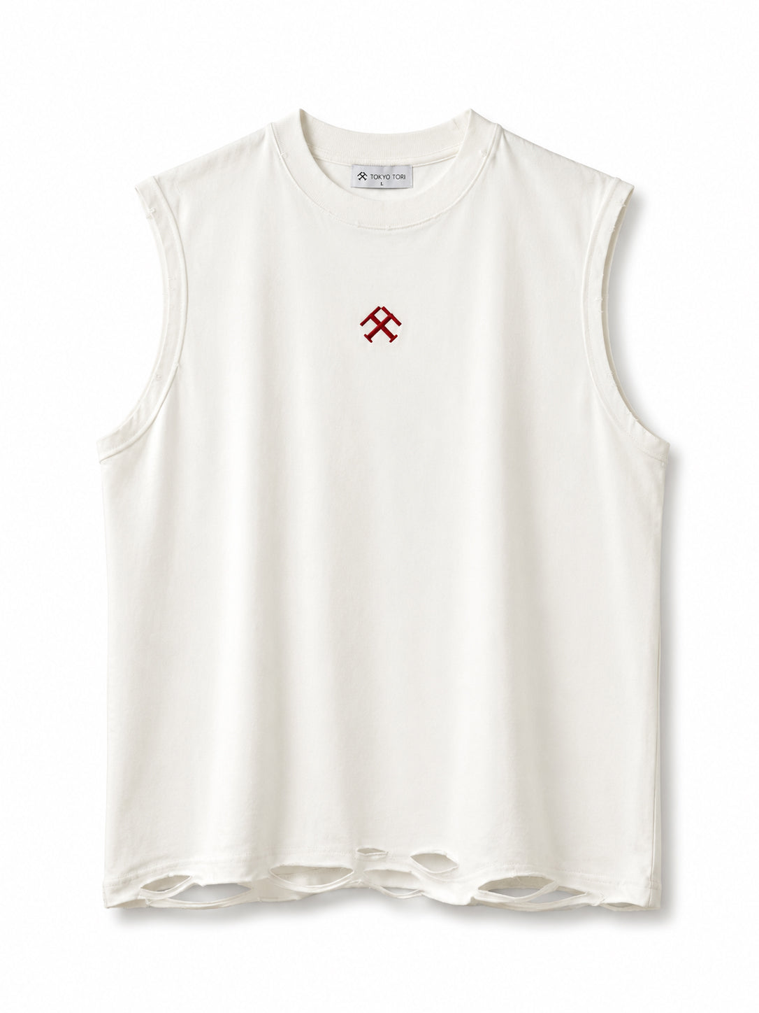 THE TONED TEE — HOSHI · White