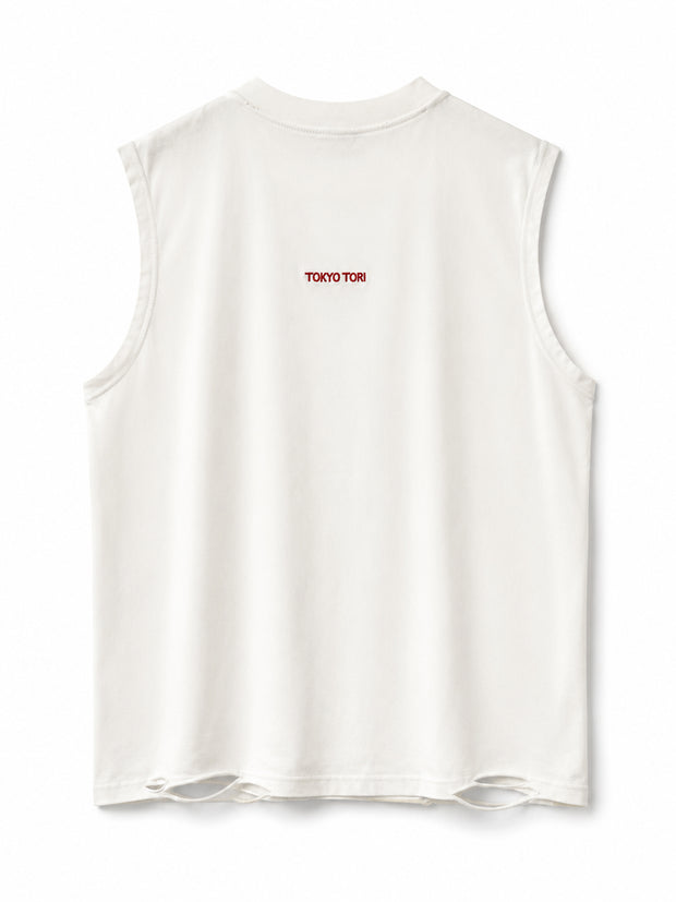 THE TONED TANK - HOSHI WHITE