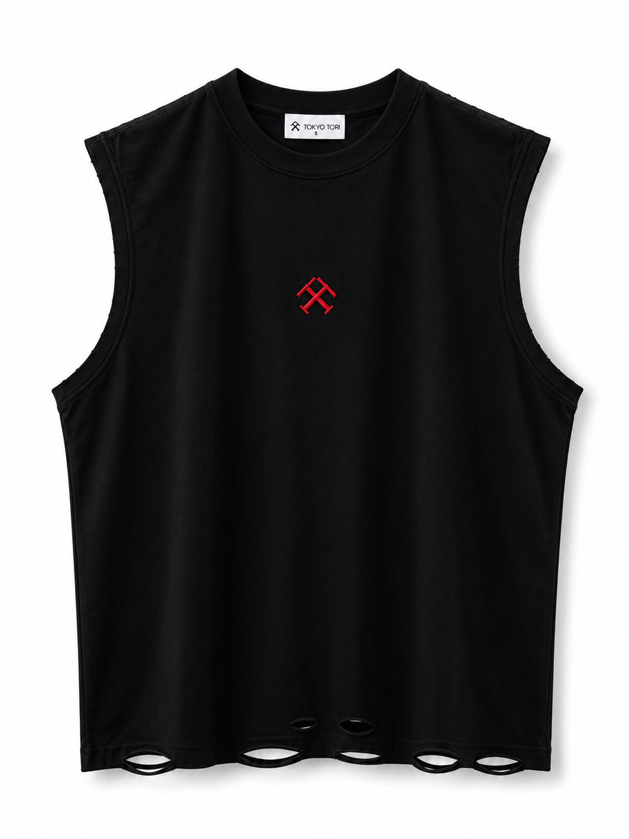 THE TONED TEE — HOSHI · Black