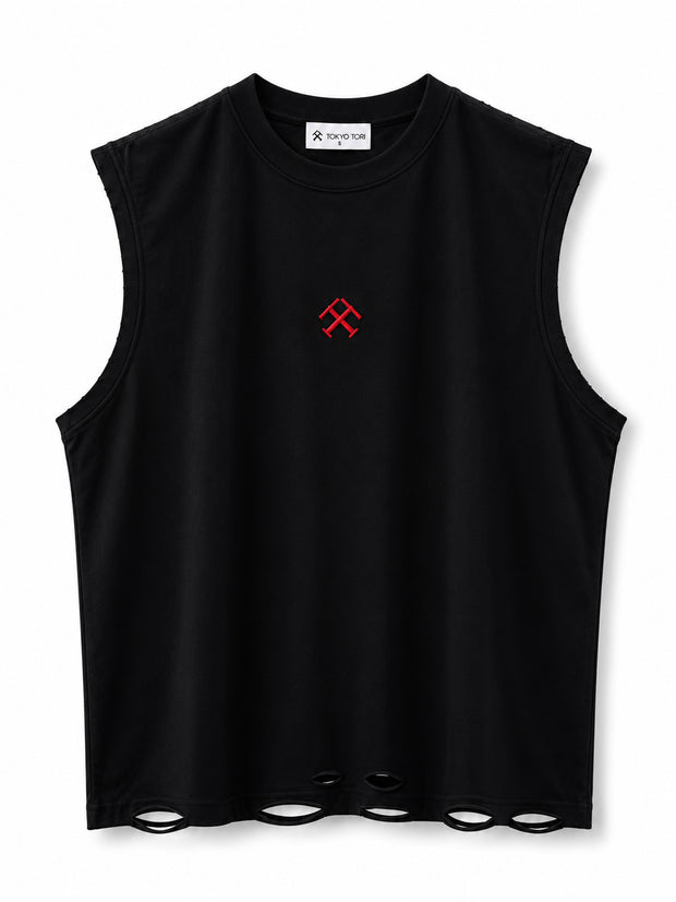 THE TONED TANK - HOSHI BLACK