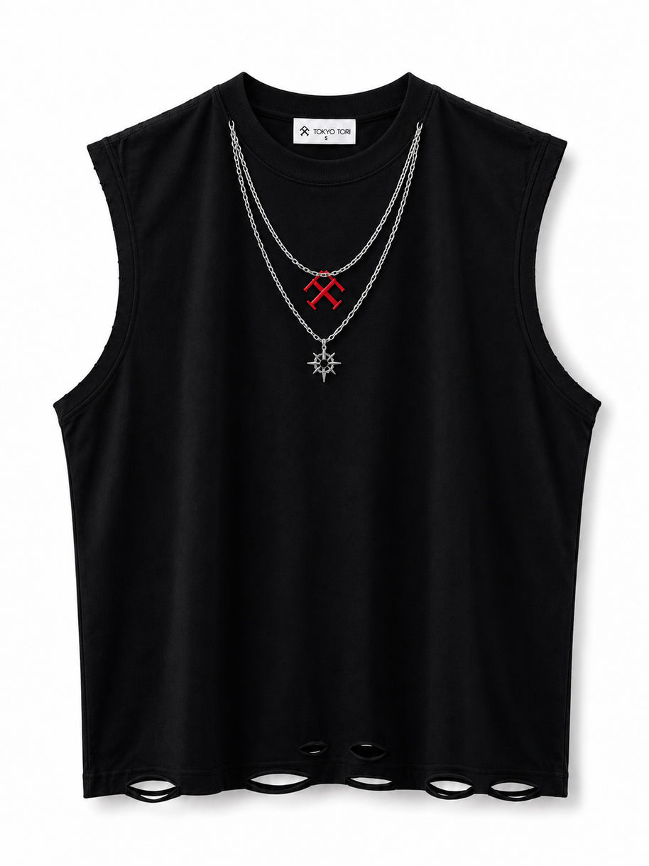 THE TONED TEE — HOSHI · Black