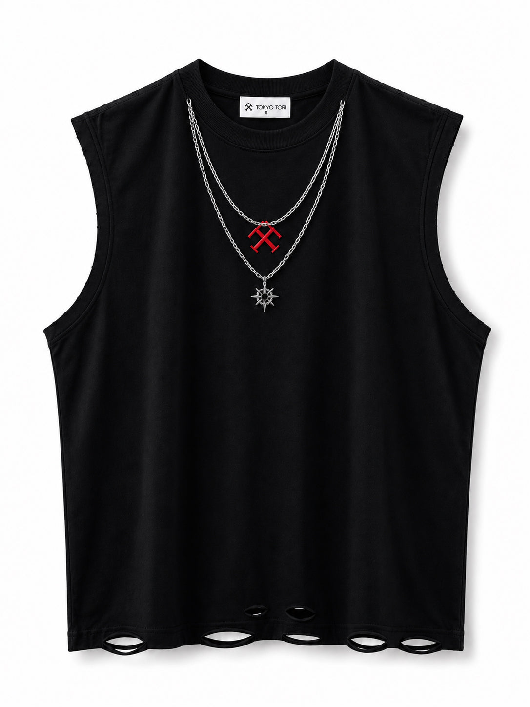 THE TONED TEE — HOSHI · Black
