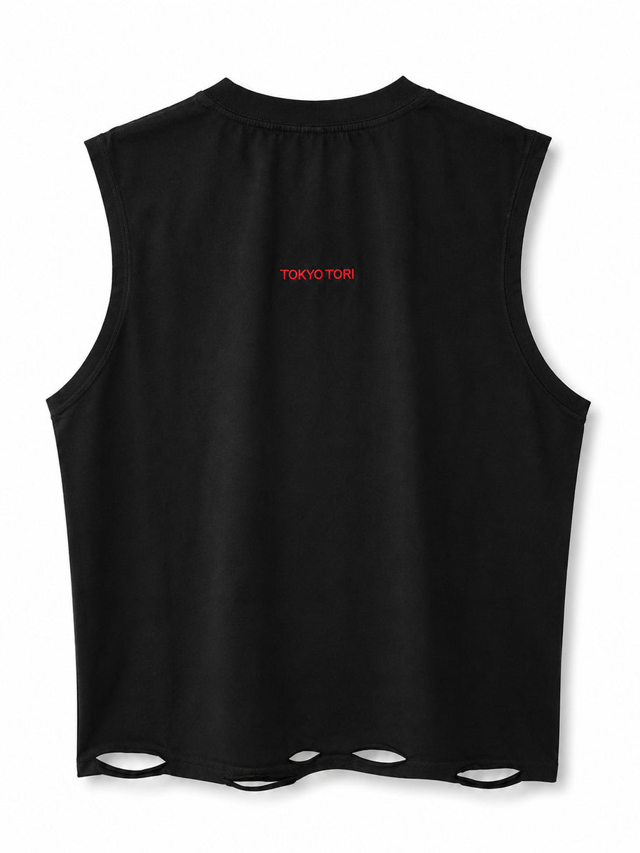 THE TONED TEE — HOSHI · Black