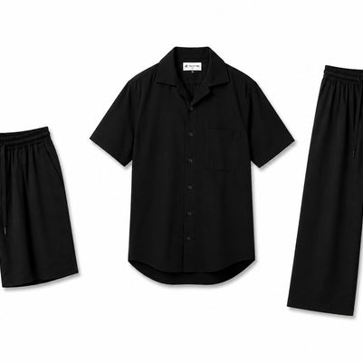 Cotton Linen Blend Shorts