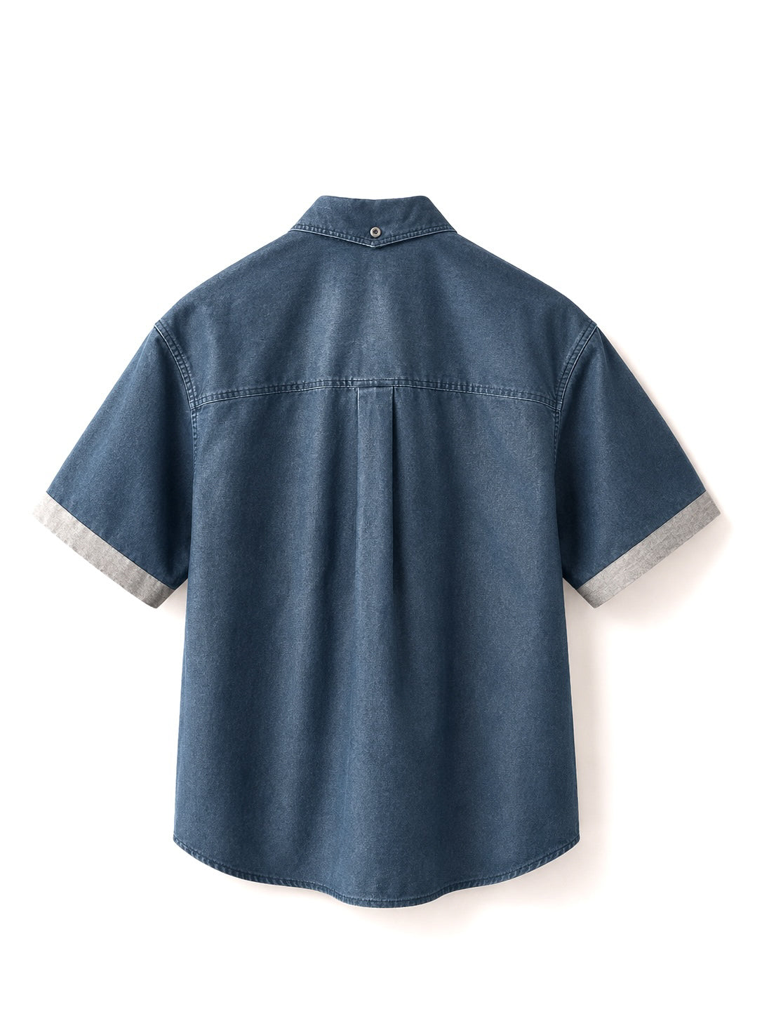 THE DENIM SHIRT — MORI · Blue