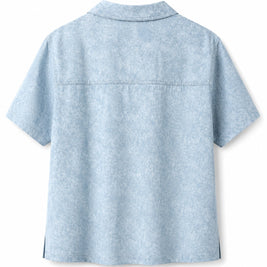 THE DOUBLE BUTTON SHIRT — NAMI · Sky Blue