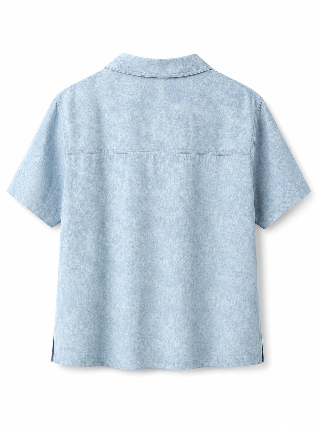 THE DOUBLE BUTTON SHIRT — NAMI · Sky Blue