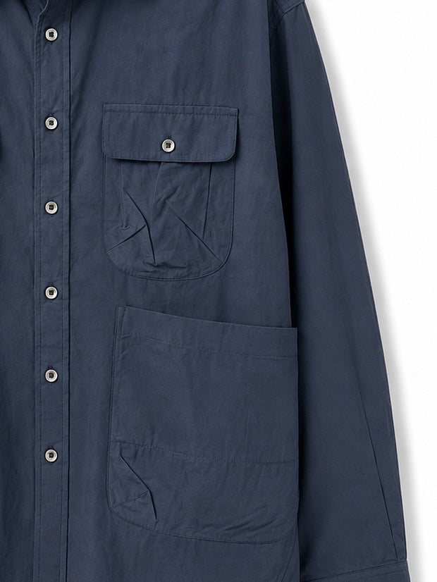 THE FIELD SHIRT - NOHARA NAVY