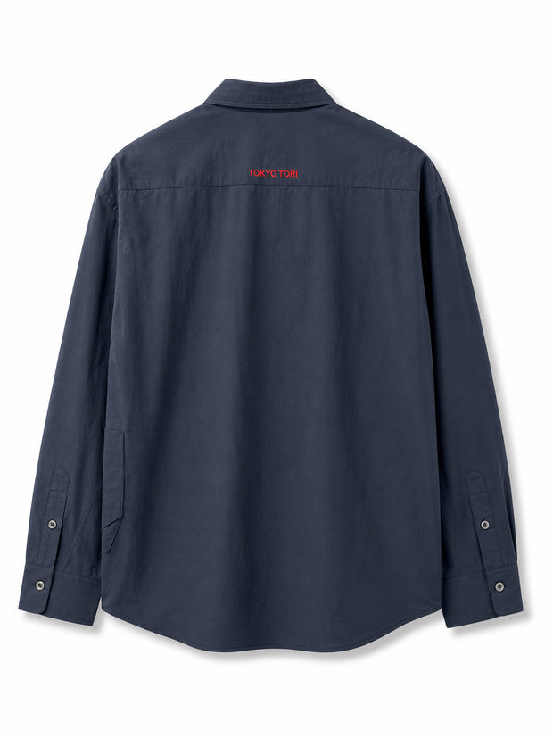 THE CARGO SHIRT - NOHARA NAVY