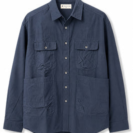 THE FIELD SHIRT - NOHARA NAVY
