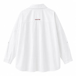 THE BEAD SHIRT - TAMA WHITE