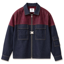 TWO TONED DENIM JACKET