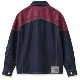 TWO TONED DENIM JACKET