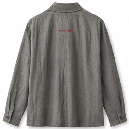 THE POPOVER SHIRT — SHIRO · Grey