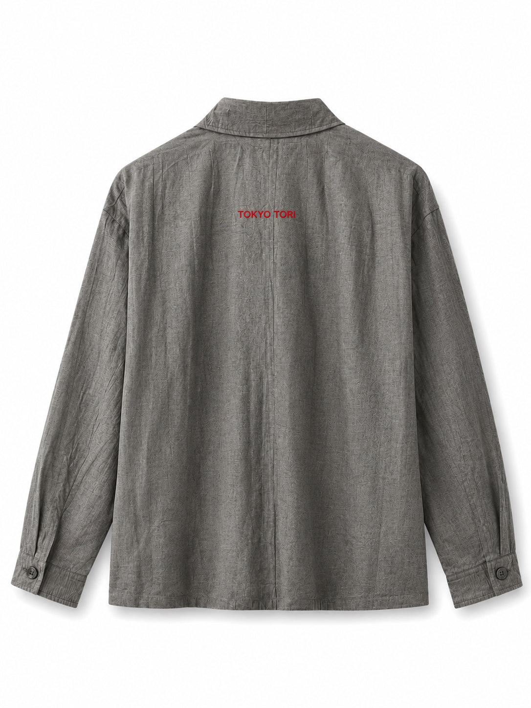 THE POPOVER SHIRT — SHIRO · Grey