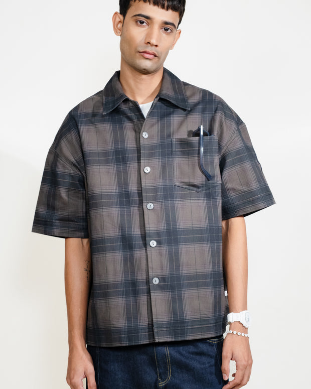 BACKSTREET DARK PLAID SHIRT