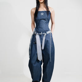 BARREL DENIM PANT