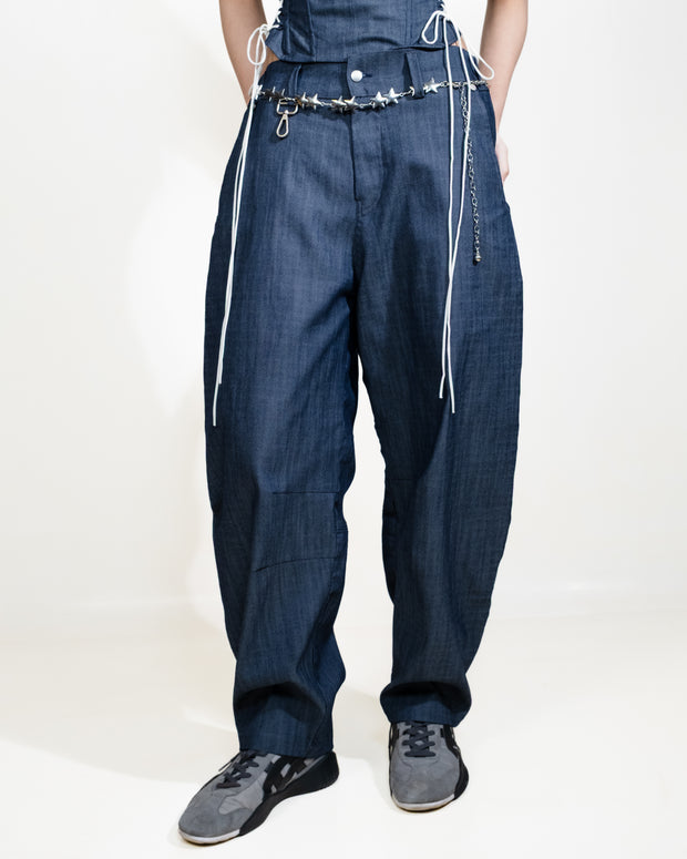 BARREL DENIM PANT