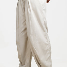 ARCHIVE PLEAT PANTS - SAND