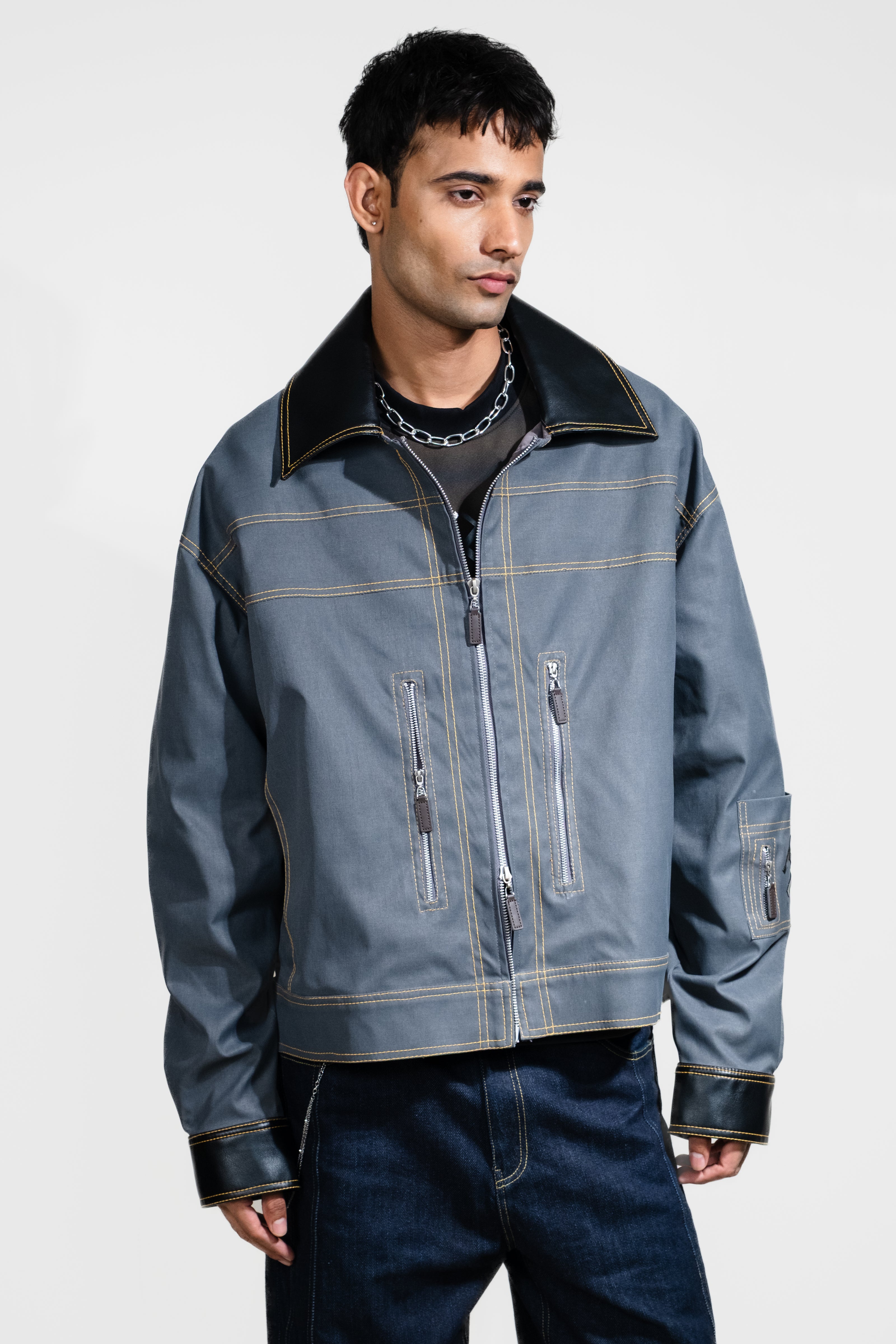 UNLICENSED JACKET CONCRETE ASH