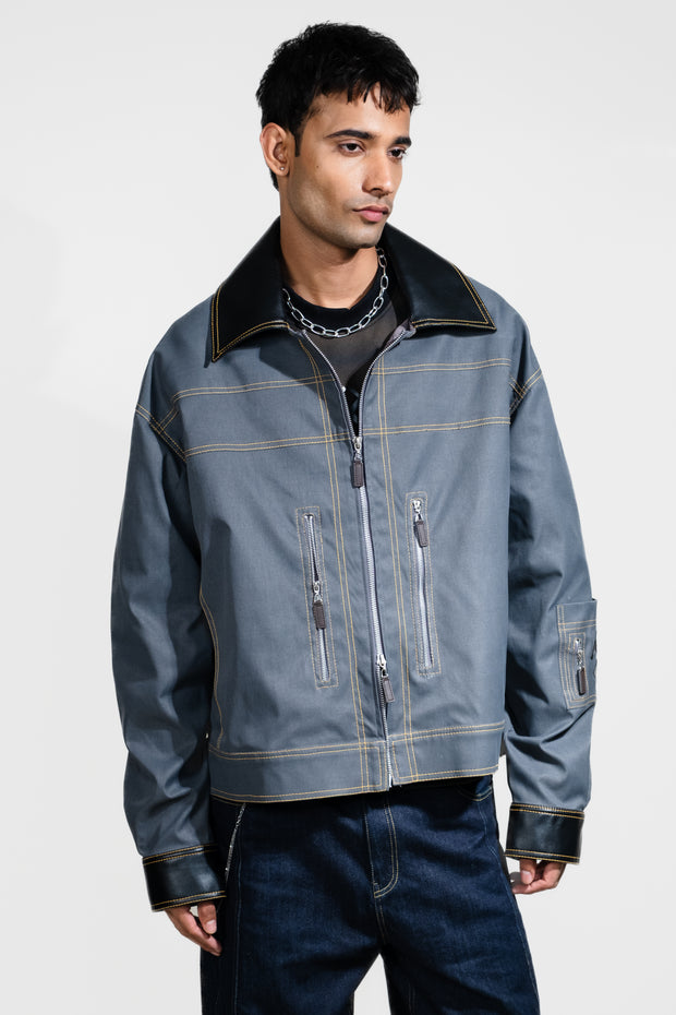 UNLICENSED JACKET CONCRETE ASH