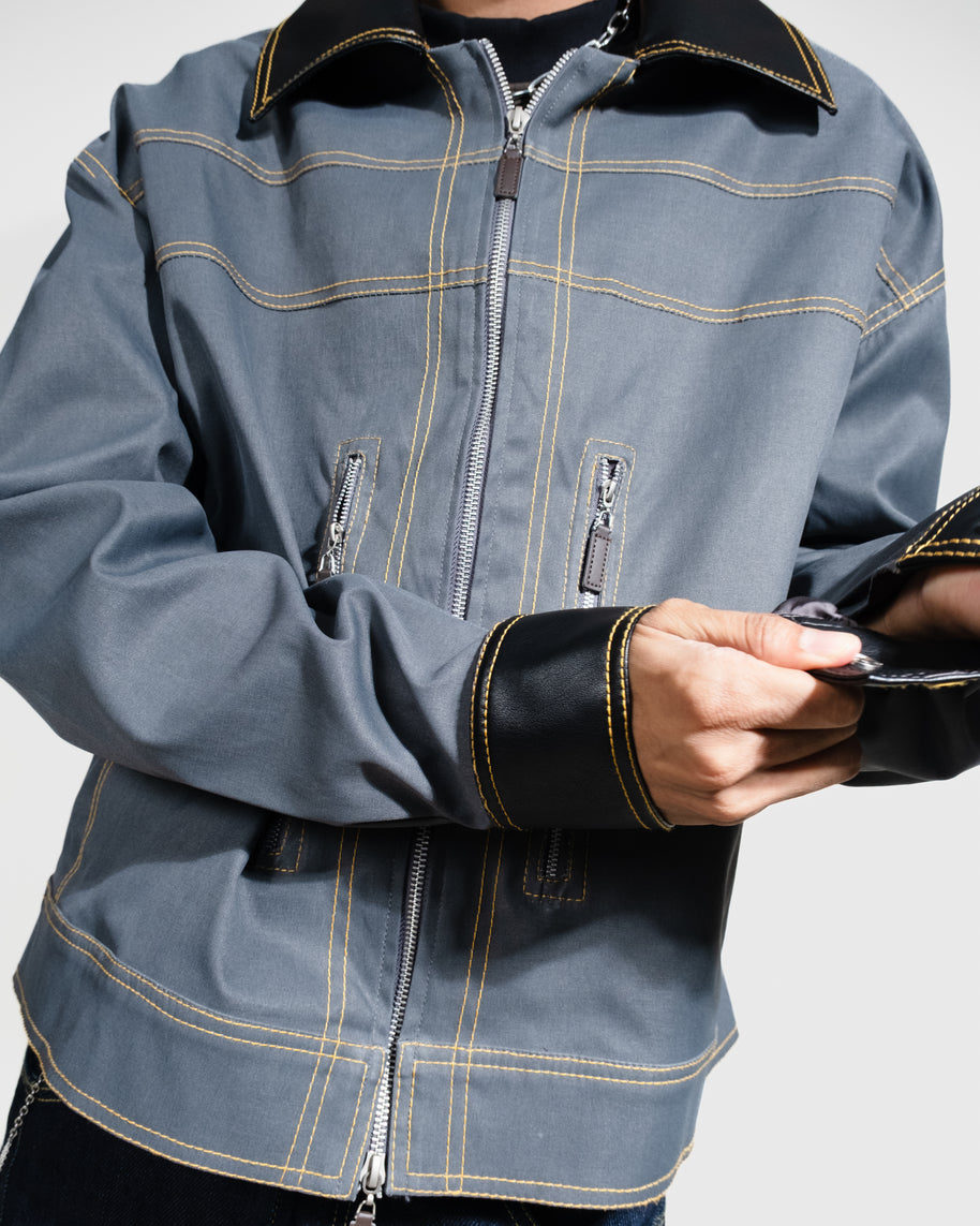 UNLICENSED JACKET CONCRETE ASH