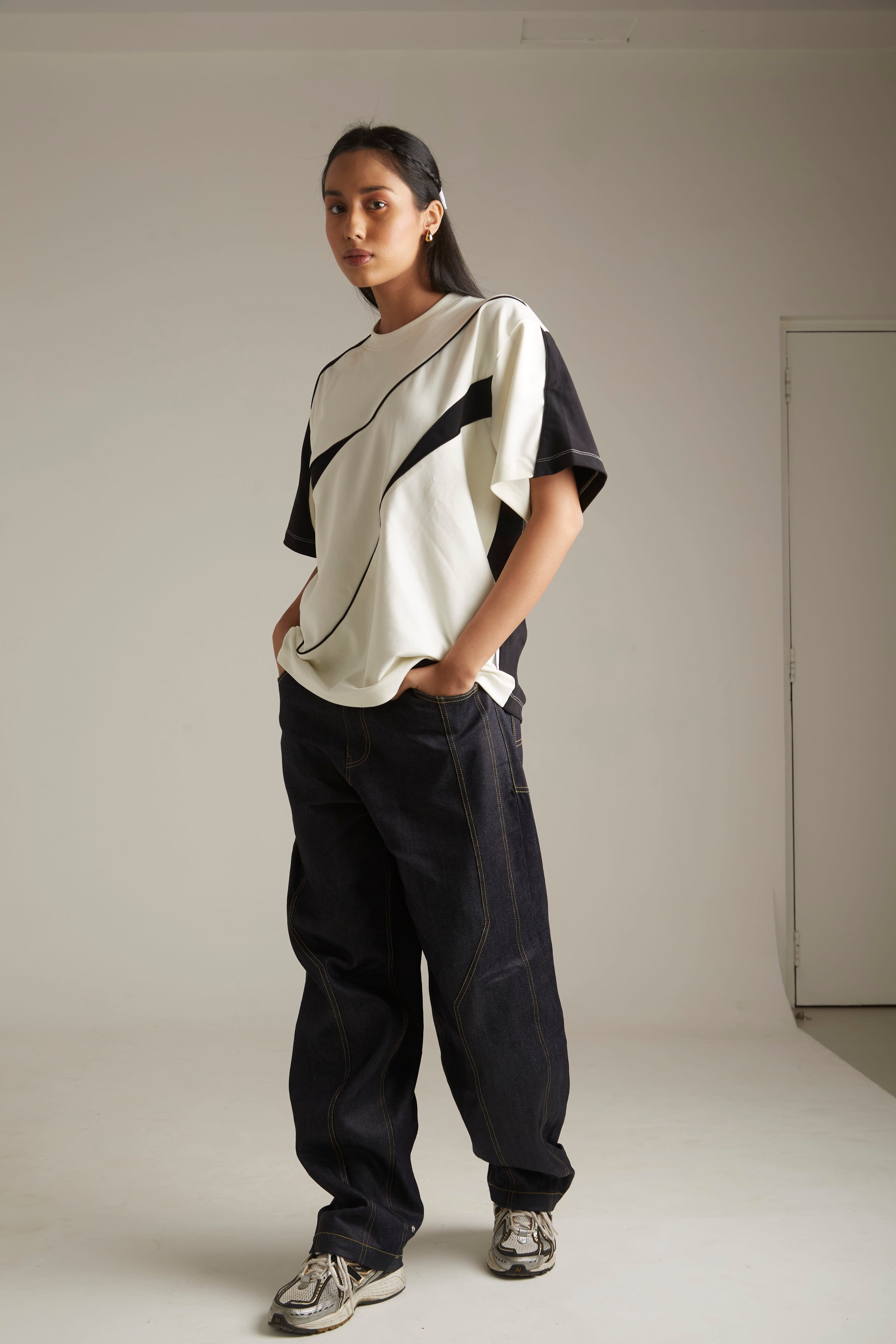 THE FIRST WAVE OVERSIZED TEE - OFF WHITE