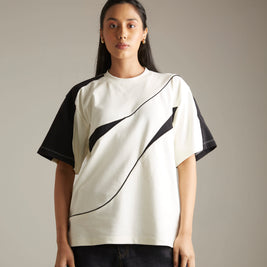 THE FIRST WAVE OVERSIZED TEE - OFF WHITE