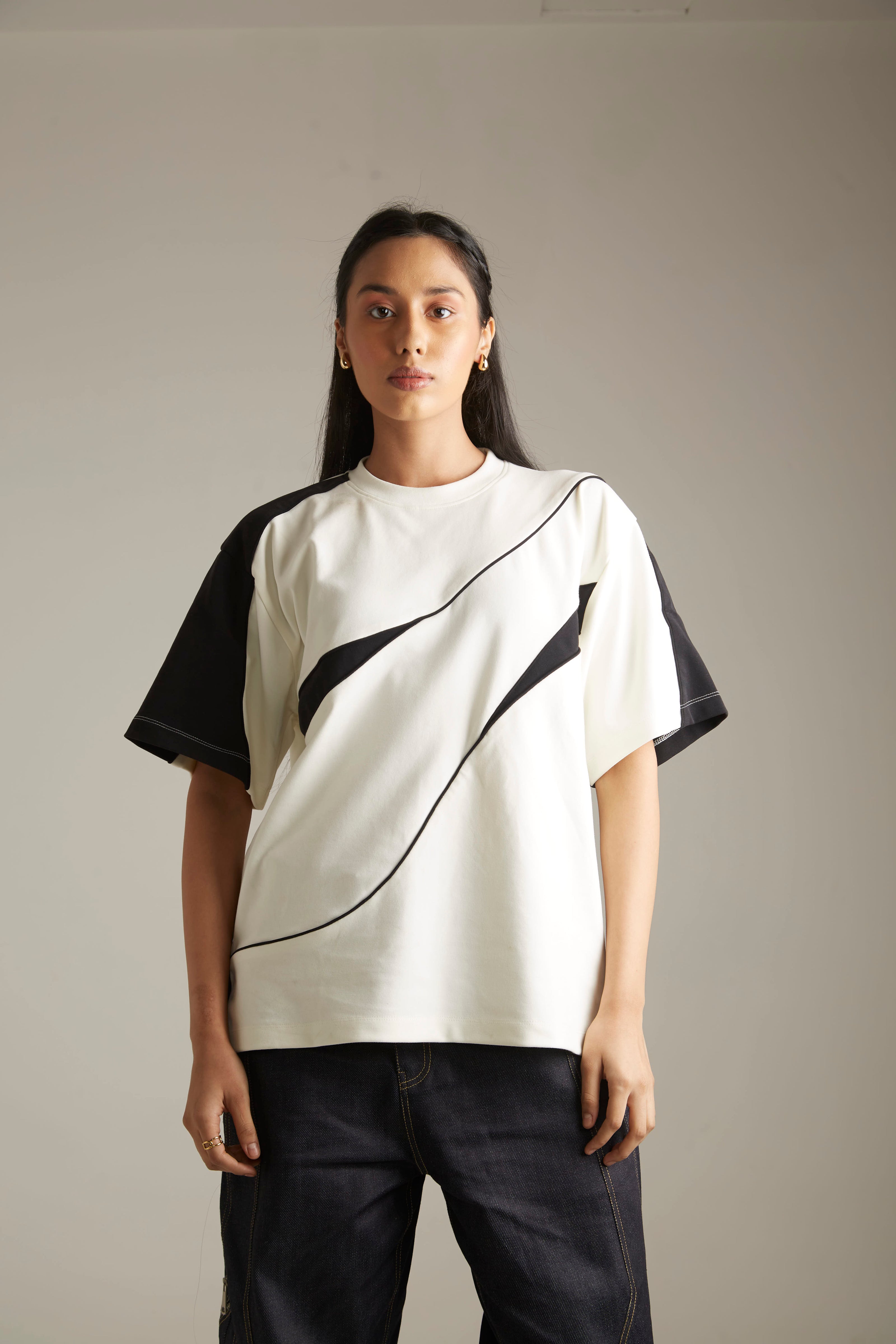 THE FIRST WAVE OVERSIZED TEE - OFF WHITE