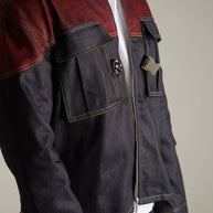 TWO TONED DENIM JACKET