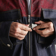 TWO TONED DENIM JACKET