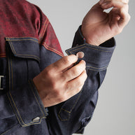 TWO TONED DENIM JACKET