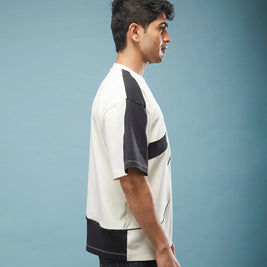 THE FIRST WAVE OVERSIZED TEE - OFF WHITE Tokyo Tori oversized high GSM T-shirt