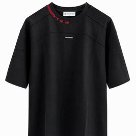 THE SASHIKO STITCH TEE  — NUI BLACK