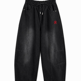 THE WASHED PANT - KEMURI INK BLACK