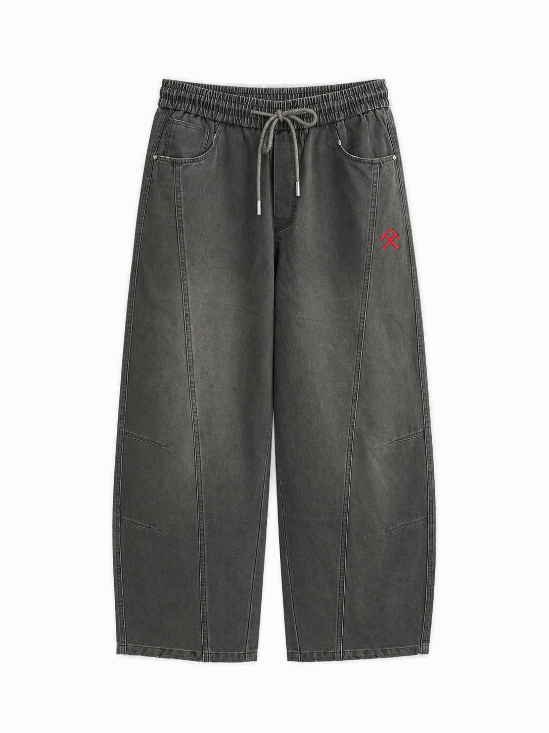 THE WASHED PANT - KEMURI SMOKE OLIVE